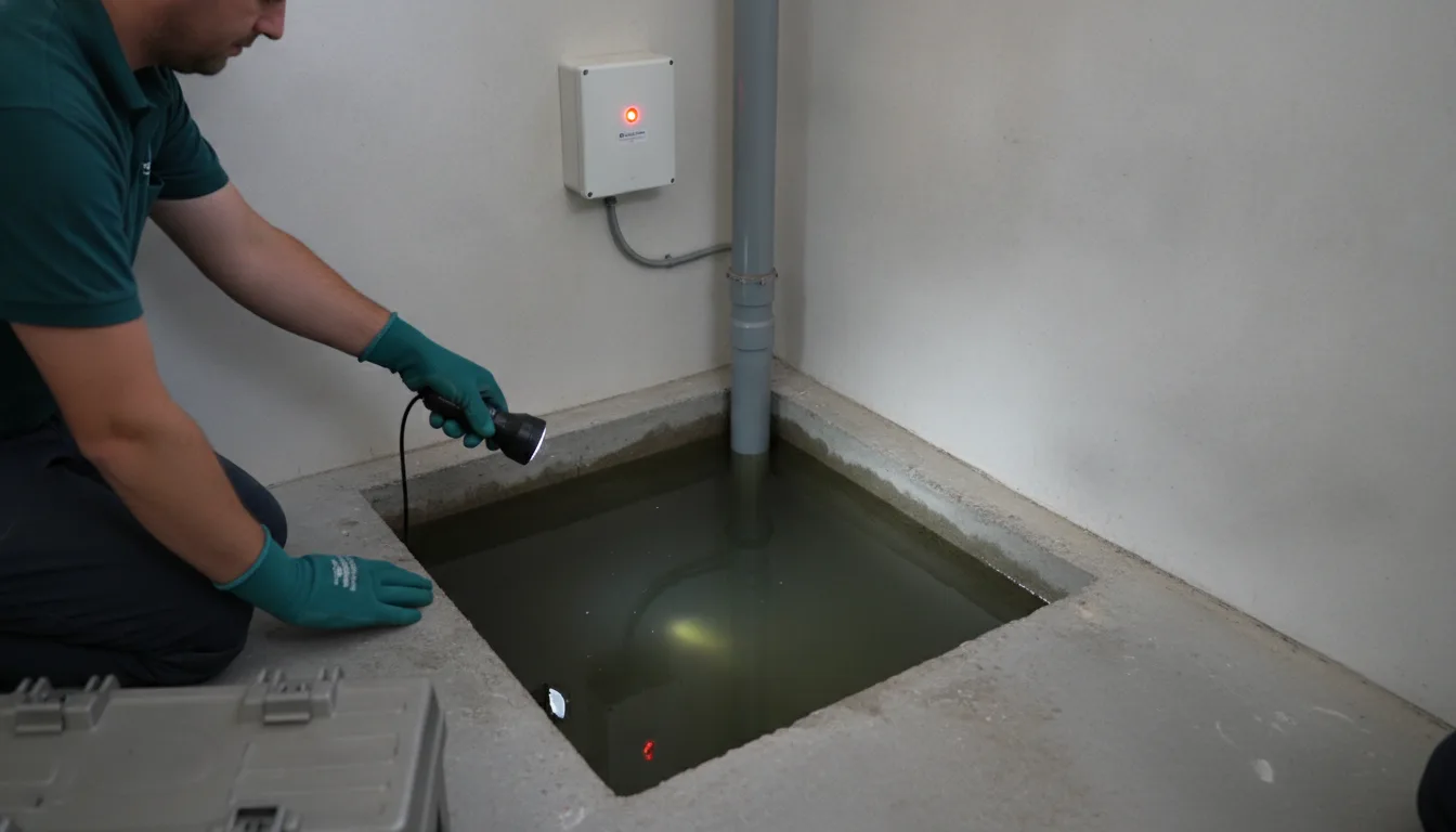 Dépannage pompe de relevage Châteaubriant – problème / diagnostic